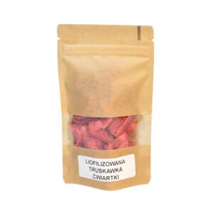 Home liofilizowane truskawki ćwiartki/paski 15g